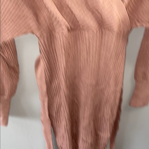 Love Tree Pink Buttoned Long Sleeve Dress - Picture 6 of 16
